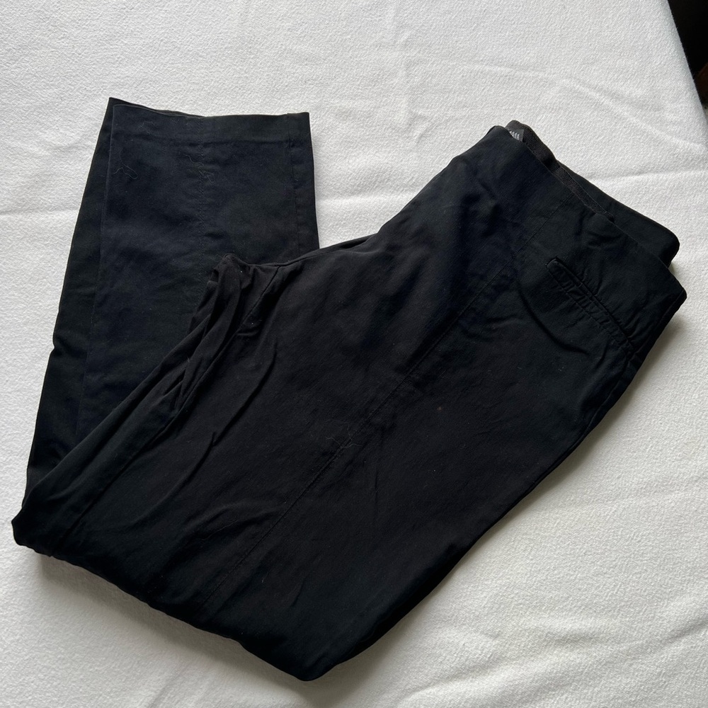 Alfani  Dark Chinos ALTANI Black slacks 14 petite - Picture 9 of 10